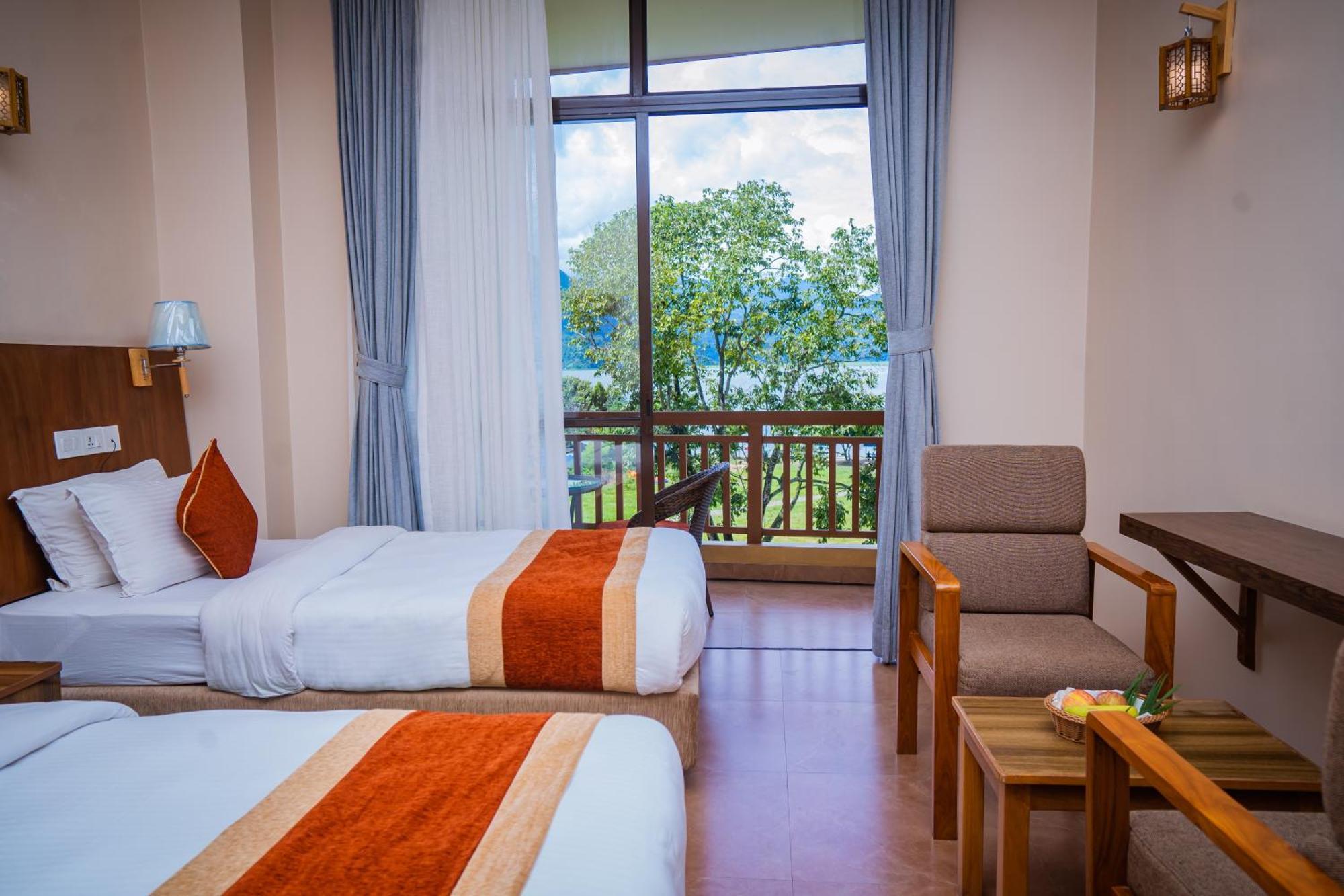 Hotel Fewa Camp 博卡拉 外观 照片